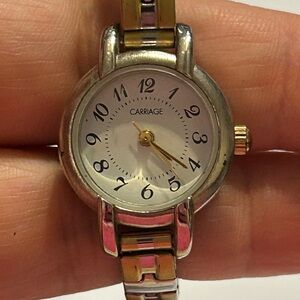 Carriage by Timex Women's Watch with Gold and Silver Tones